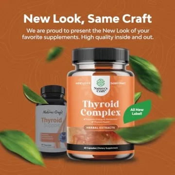 Herbal Thyroid Support Complex - Energy & Mood Enhancer