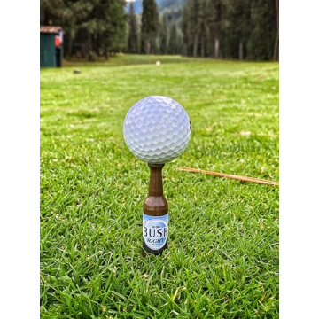 Eco-Friendly Beer Bottle Golf Tees - Durable & Fun Golf Gift