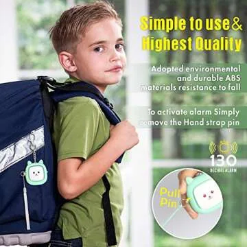 Safe Sound Personal Alarm Pack - Loud Siren & LED Light