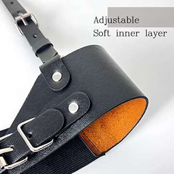 Stylish Xinxinyu Women's Faux Leather Body Harness for Parties