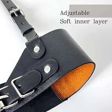 Stylish Xinxinyu Women's Faux Leather Body Harness for Parties