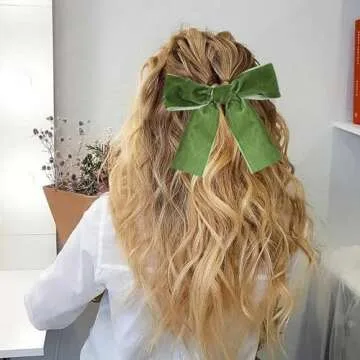 TONIFUL Sage Moss Green Velvet Ribbon 2 Inch x 10yds, Vintage Velvet Ribbons, for Christmas Wreath Decoration Handmade Craft Ornaments Gift Wrapping & Bow Making, Valentine's Day Bouquet Packaging