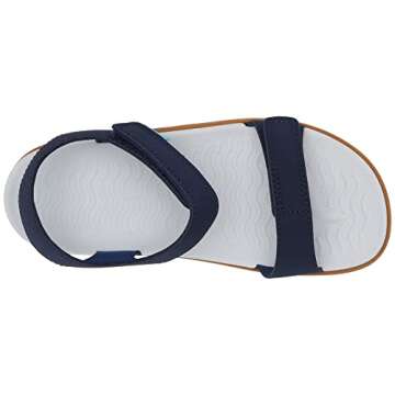 Native Shoes Kids Charley Sandal for Indoor and Outdoor - Vegan, Hook & Loop Closure Contoured and O...