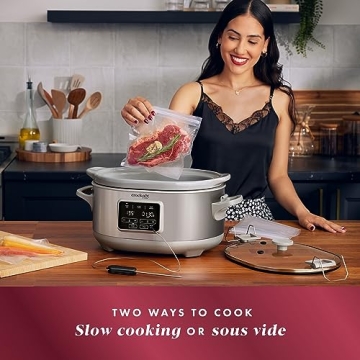 Crockpot 7-Quart Programmable Slow Cooker with Sous Vide