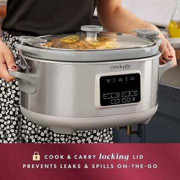 Crockpot 7-Quart Programmable Slow Cooker with Sous Vide