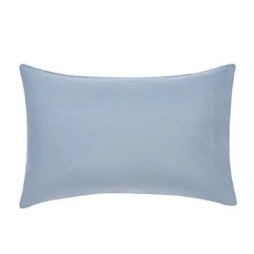 Amazon Basics Twin XL Comforter Set with Sheets, 5-Piece Gray Leaf Bedding, Lightweight Microfiber Bed-in-a-Bag