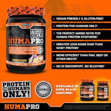 ALR Humapro | Vegan Amino Acids Protein Matrix | 334g