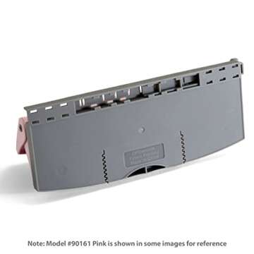 Officemate Adjustable 6-Hole Punch for Planners and Binders, 8 Sheet Capacity, Blue (90163)