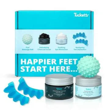 Tucketts Foot Care Spa Kit for Relief and Comfort