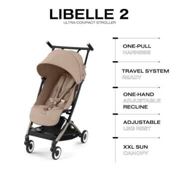 Cybex Libelle 2 Travel Stroller - Compact Baby Stroller