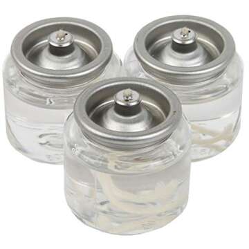 8 Hour Fuel Cell Tealights Paraffin Liquid Candles (30 Candles) Smokeless Odorless | Shabbos Candles