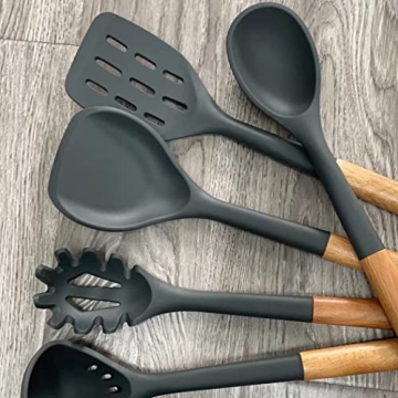 Silicone Cooking Utensils Set - Heat Resistant Gadgets