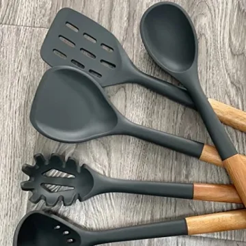 Silicone Cooking Utensils Set - Heat Resistant Gadgets
