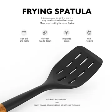 Silicone Cooking Utensils Set - Heat Resistant Gadgets