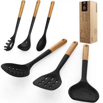 Silicone Cooking Utensils Set - Heat Resistant Gadgets