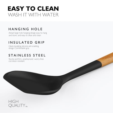 Silicone Cooking Utensils Set - Heat Resistant Gadgets