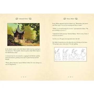 Mulan Disney Animated Classics Book for All Ages