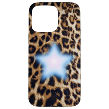 iPhone 15 Pro Max Cheetah Star Protective Case with Style and Durability