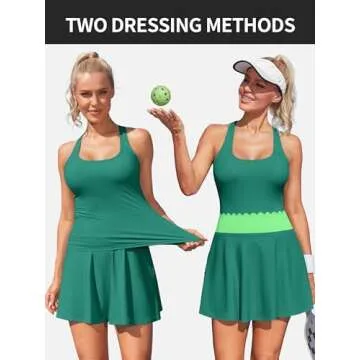 ATTRACO Women Golf Dress Stylish Activewear Skirt