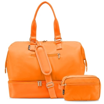 Uselike Weekender Bags for Stylish Travel with Shoes Compartment