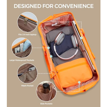 Uselike Weekender Bags for Stylish Travel with Shoes Compartment