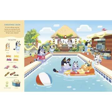 Where's Bluey? At Christmas: A Search-and-Find Book