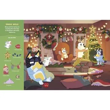 Where's Bluey? At Christmas: A Search-and-Find Book