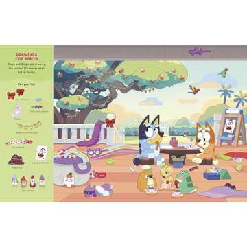 Where's Bluey? At Christmas: A Search-and-Find Book