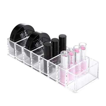 Vencer Acrylic Larger Compact Organizer Beauty Care Holder/MAC Studio Powders FIT This PRODUCT to The Bottom VMO-012