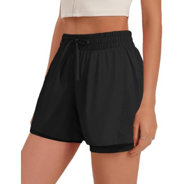 High Rise Athletic Shorts for Women Comfortable & Stylish