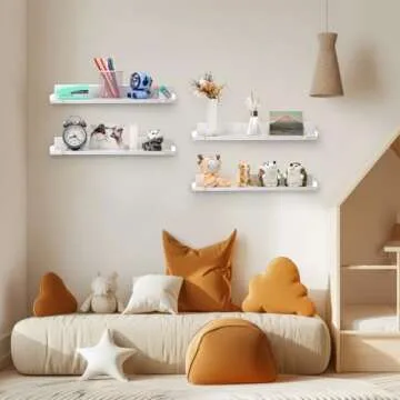 Yesaior 16.5" Nursery Shelves - Stylish Kids Storage Solution