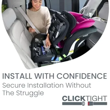 Britax Poplar Convertible Car Seat with ClickTight Technology