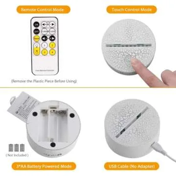 Cute Girl Night Light with 16 Colors for Parties