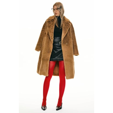 Orolay Fuzzy Fleece Sherpa Winter Coat for Women