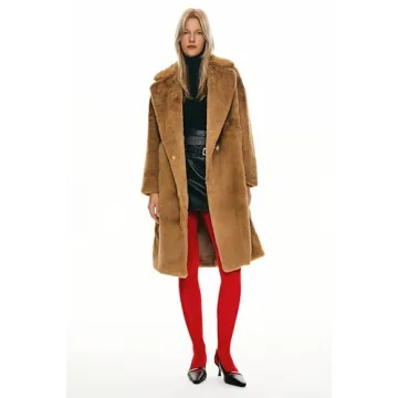 Orolay Fuzzy Fleece Sherpa Winter Coat for Women