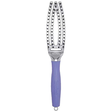 Olivia Garden FingerBrush: Scalp-Hugging & Vented Paddle Hair Brush FBCO-PT