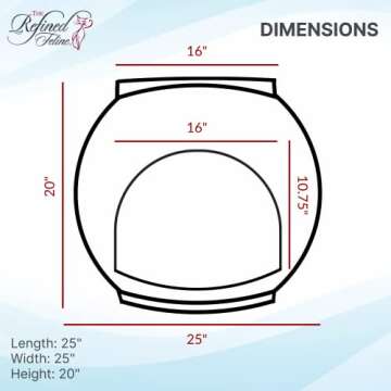 The Refined Canine Igloo Indoor Dog Bed & Cat Bed in Espresso, Multipurpose Pet Bed with Table Top, Claw-Proof Faux Rattan is Easy to Clean, Includes Washable & Replaceable Covered Cushion