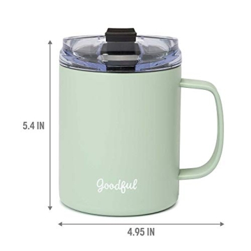 Goodful Travel Mug, Insulated Drinkware for All Beverages