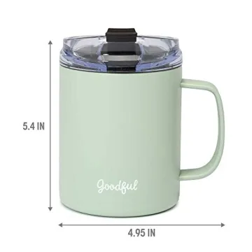 Goodful Travel Mug, Insulated Drinkware for All Beverages