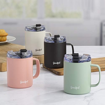 Goodful Travel Mug, Insulated Drinkware for All Beverages