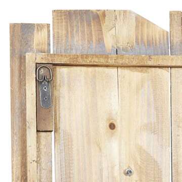 Deco 79 Rustic Wall Panels - Set of 2 Elegant Decor