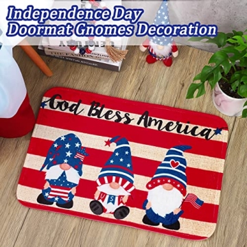 Patriotic 4th of July Doormat Set for Home Decor
