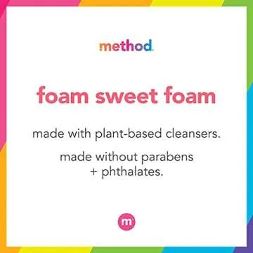 Method Foaming Hand Soap Lemon Mint Biodegradable 10 Fl Oz