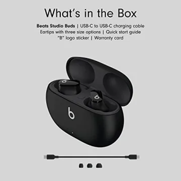 Beats Studio Buds with AppleCare+ for Headphones in Black