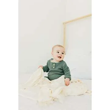 Copper Pearl Baby Swaddle Blanket - Premium Knit Baby Blanket, Large Soft Stretchy Receiving Blankets for Baby Boy and Girl, Swaddles for Newborn, Infant, and Toddler (Yuma)