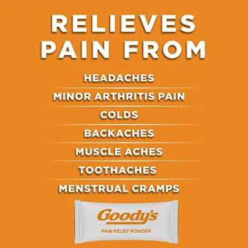 Goody's Extra Strength Headache Powder, Cool Orange Flavor Dissolve Packs, 24 Individual Packets (2 Pack)