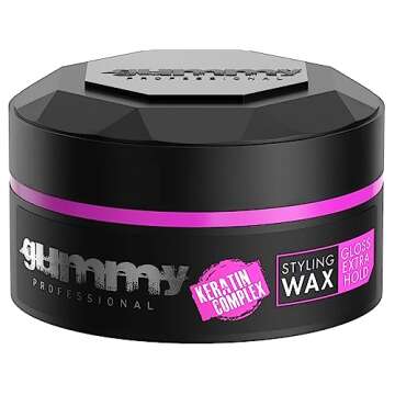 Gummy Hair Styling Wax EXTRA GLOSS for Stunning Shine