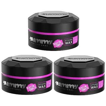 Gummy Hair Styling Wax EXTRA GLOSS for Stunning Shine