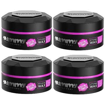 Gummy Hair Styling Wax EXTRA GLOSS for Stunning Shine