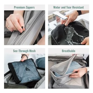 Aerotrunk Compression Packing Cubes - Travel Organizers Set